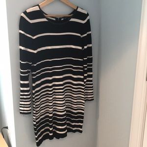 INC striped dress